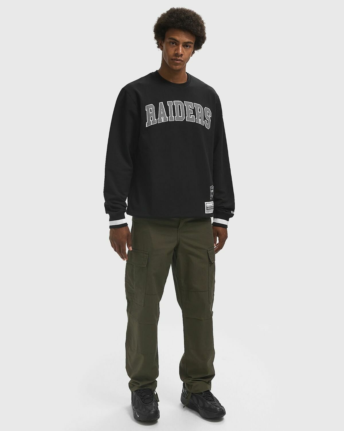 New Era DCANNI SSTEE2424 LAS VEGAS RAIDERS Black Mens Sweatshirt
