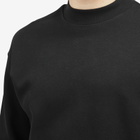 FrizmWORKS Men's Mock Neck Long Sleeve T-Shirt in Black