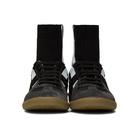 Maison Margiela Black and White Replica Sock Sneakers