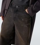 Our Legacy Capri Cut distressed shorts