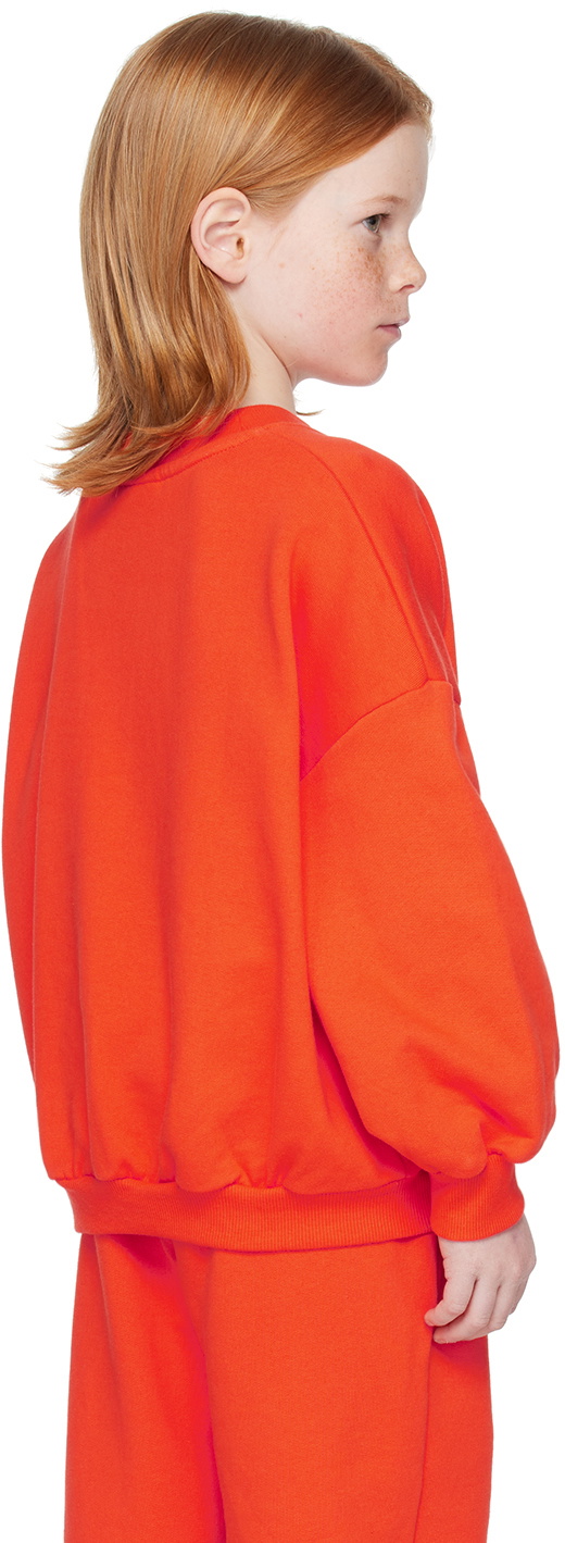 Mini Rodini Kids Red 'M.Rodini' Sweatshirt