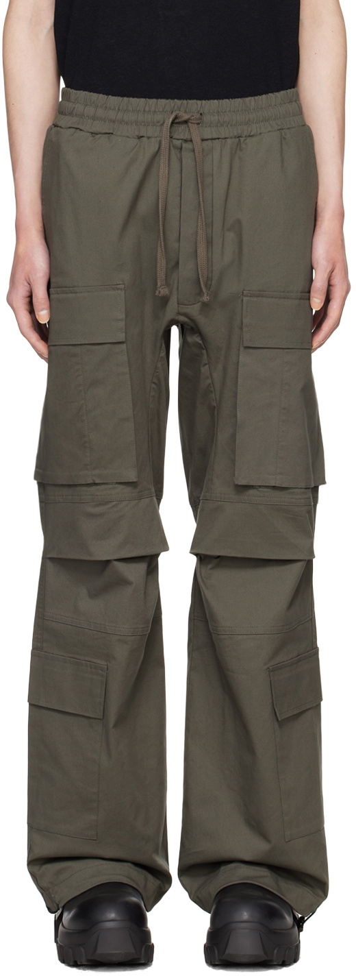 thom/krom Green M ST 441 Cargo Pants