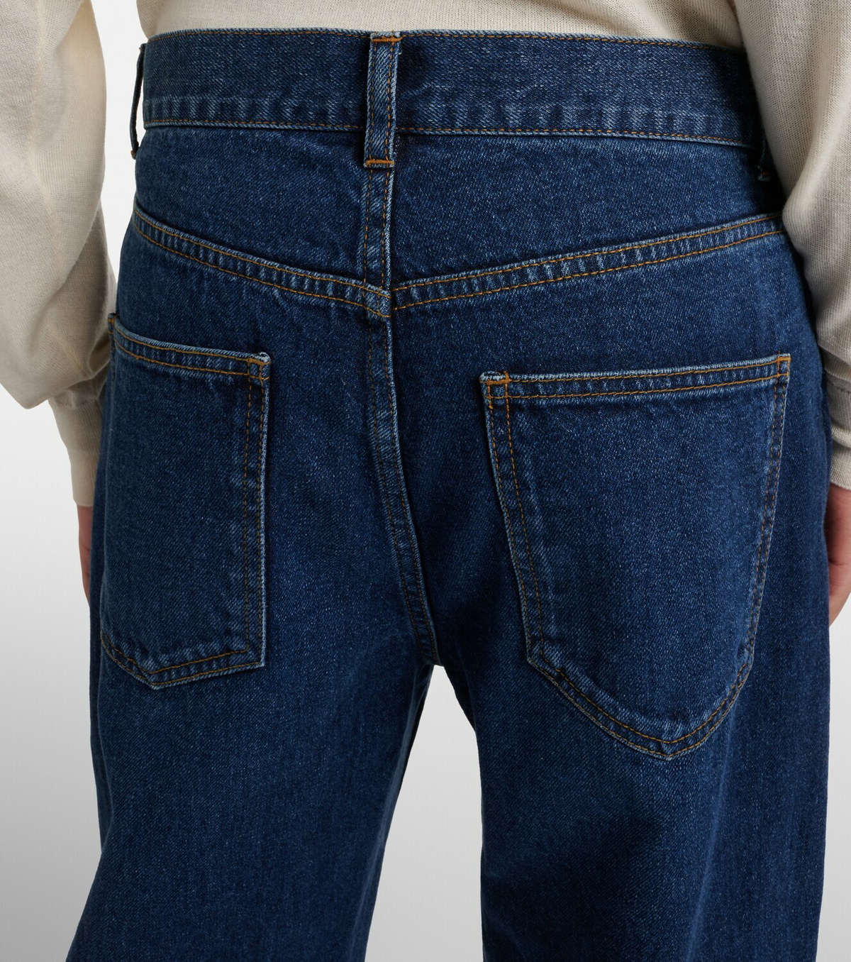 The Row Finbar wide-leg jeans