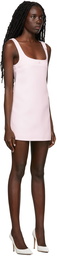 Courrèges Pink Workwear Mini Dress