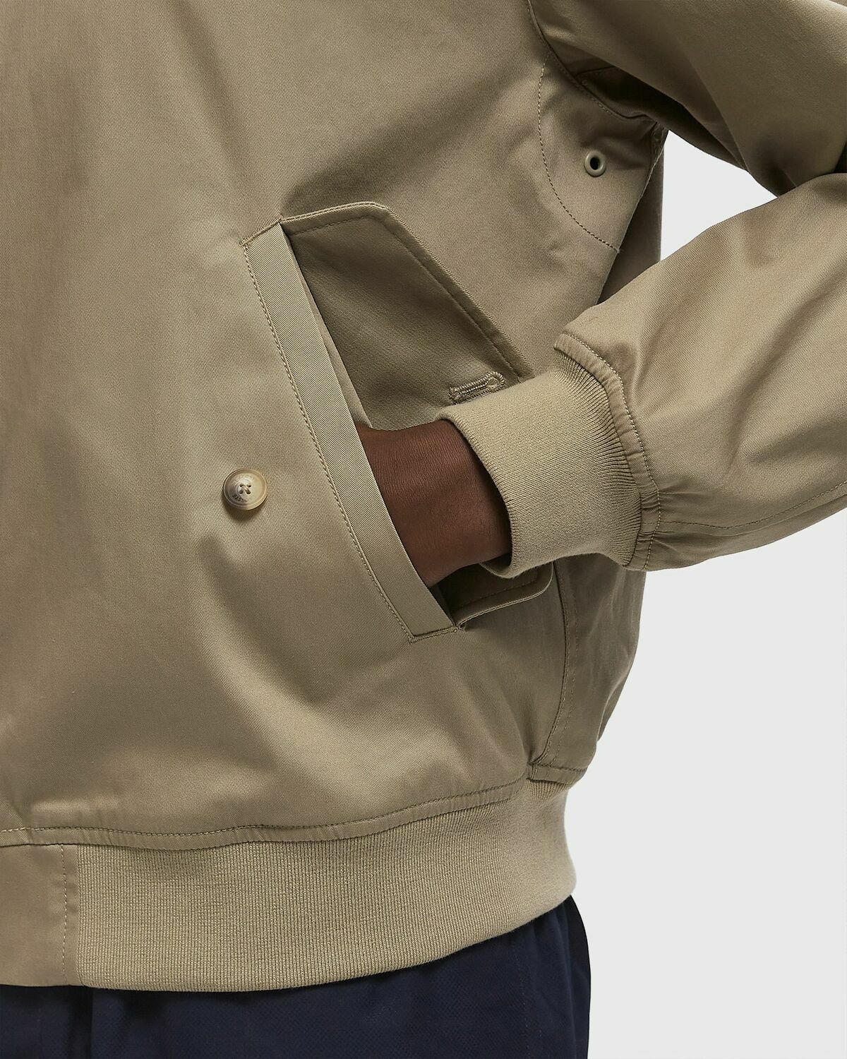 Lacoste X BSTN BLOUSON '10th Anniversary‘ Brown Mens Bomber Jacket