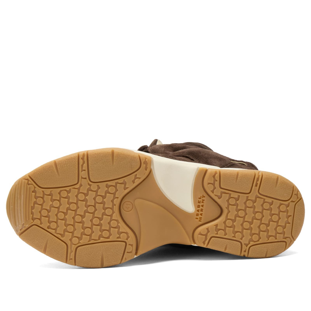 Isabel Marant Women's Balskee Sneakers in Chocolate/Milky White