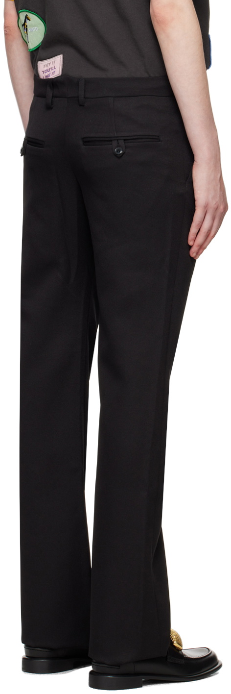 Martine Rose Black Bumster Trousers