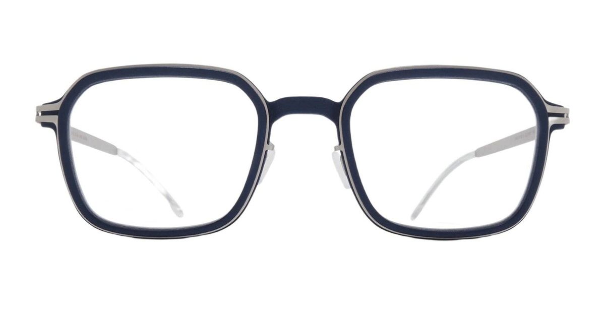 Mykita Rowan - Indigo / Matte Silver Rx Glasses