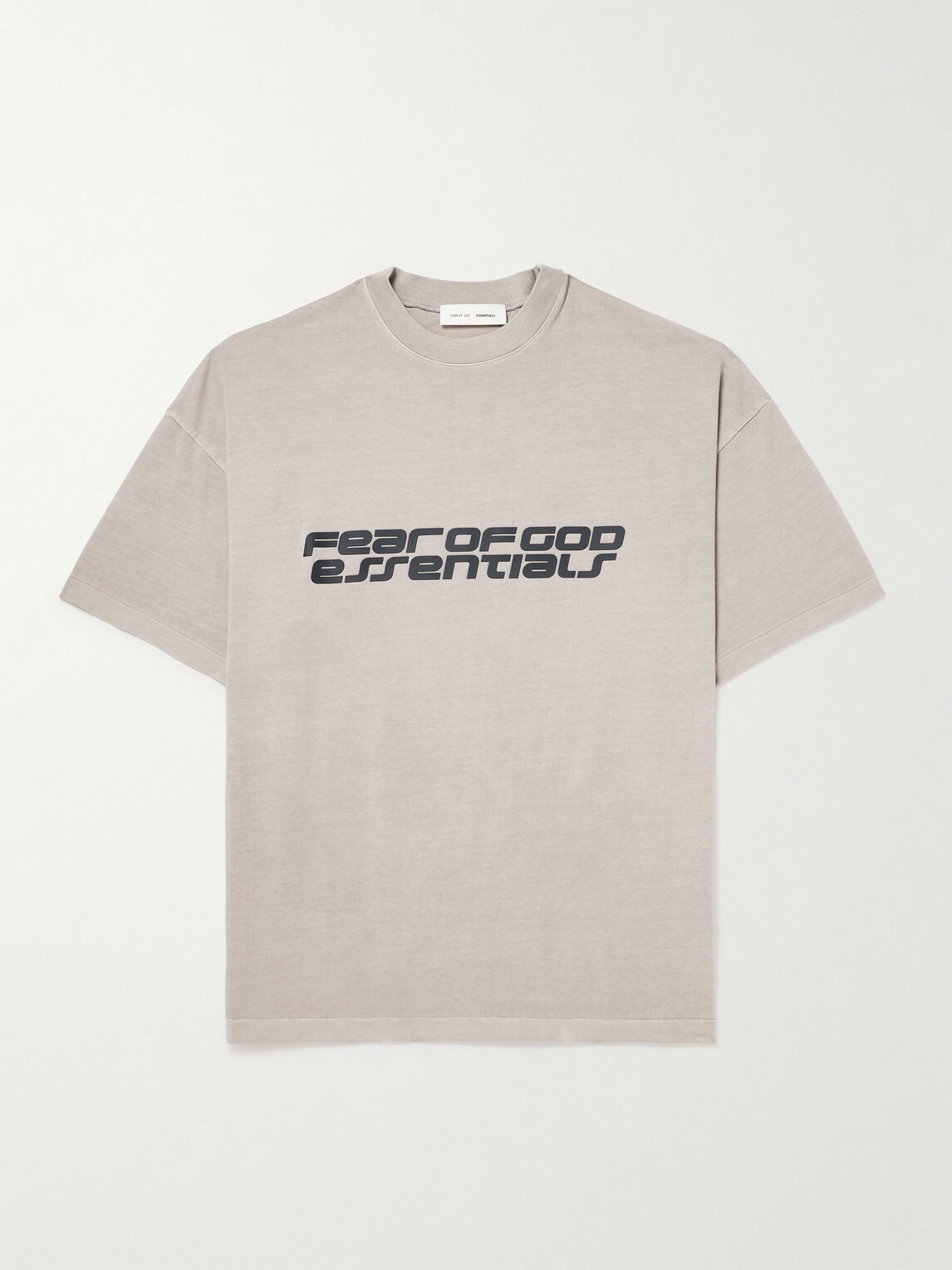 FEAR OF GOD ESSENTIALS - 90s Oversized Logo-Print Cotton-Jersey T