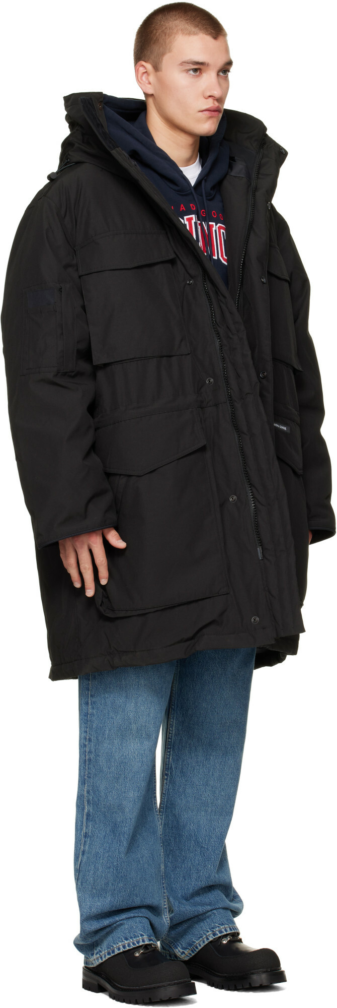 Canada Goose Black Erie Down Parka