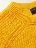 Rag & Bone - Pierce Ribbed Cashmere Sweater - Yellow