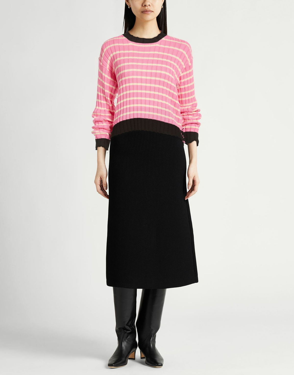 Jucca Womens Sweater in Pink