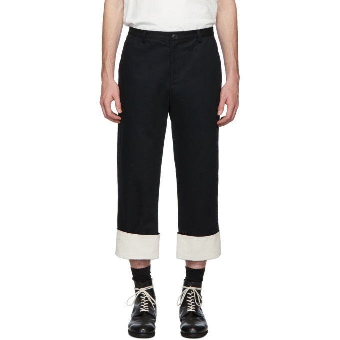 Photo: Stay Made SSENSE Exclusive Black Foremans Trousers