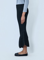 Pleats Please Issey Miyake Pleated Flare Trousers