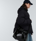 Balenciaga - Trash Bag leather tote bag