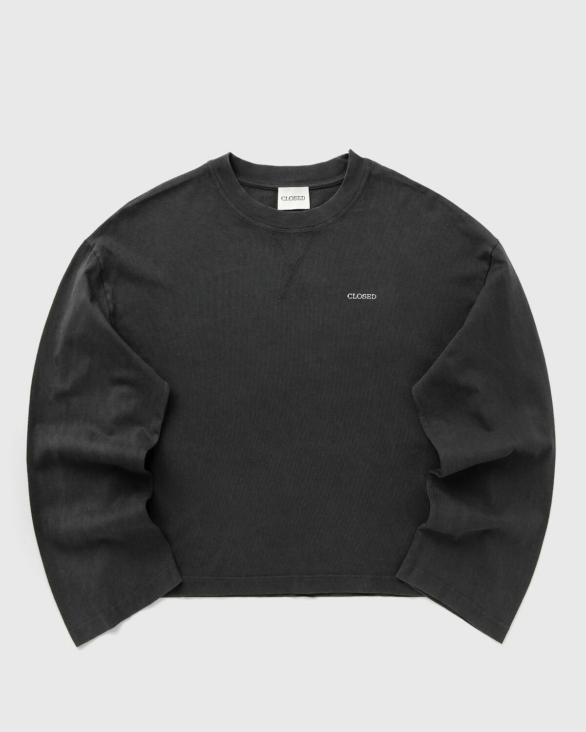 CLOSED CREWNECK LONGSLEEVE Black Womens Longsleefe