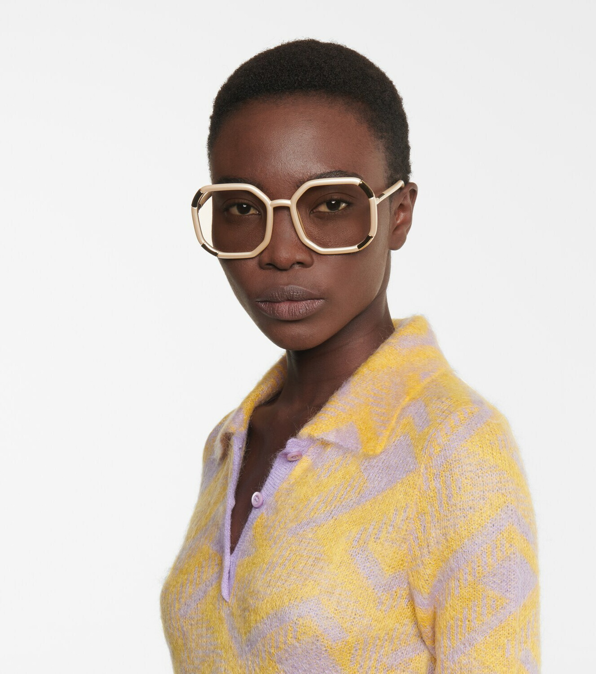 Prada Oversized round sunglasses