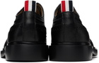 Thom Browne Black Classic Longwing Derbys