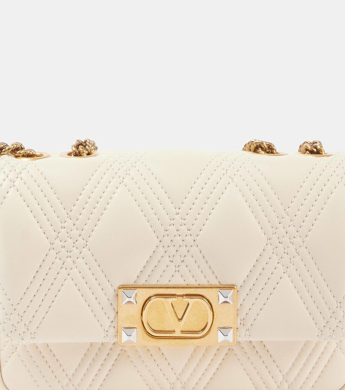 Valentino Garavani Quiltie 67 Small leather shoulder bag Valentino Garavani
