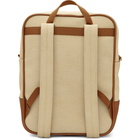 Gucci Beige Canvas Vintage Backpack