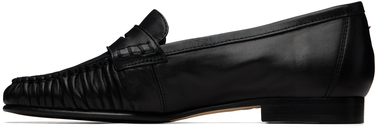 Aeyde Black Aldous Loafers