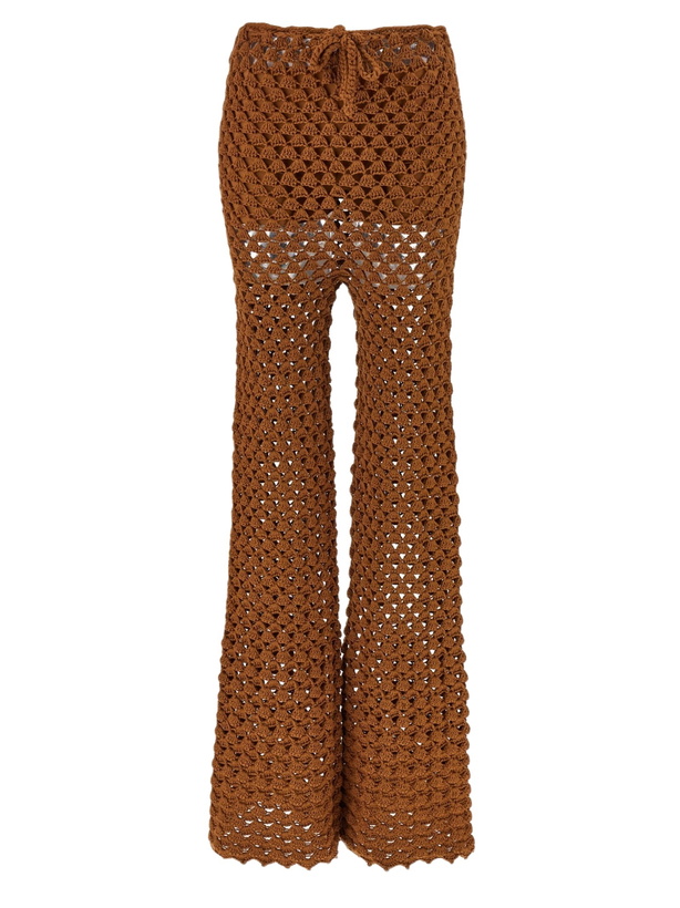Photo: Ermanno Scervino Crochet Pants