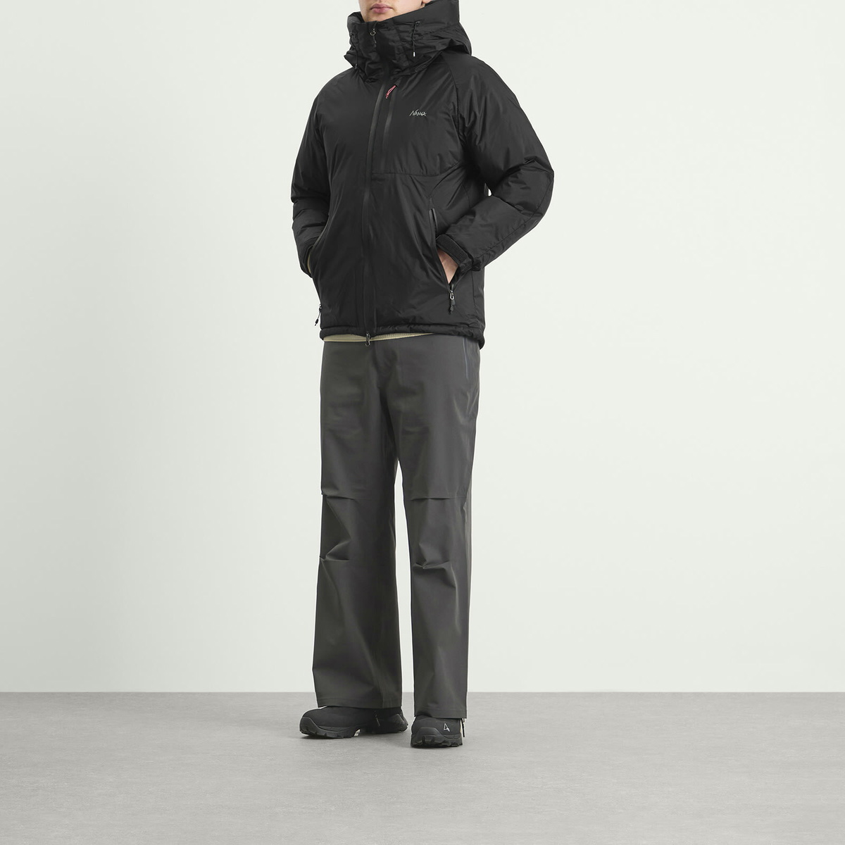 NANGA Men's Aurora Tex Down Jacket in Black