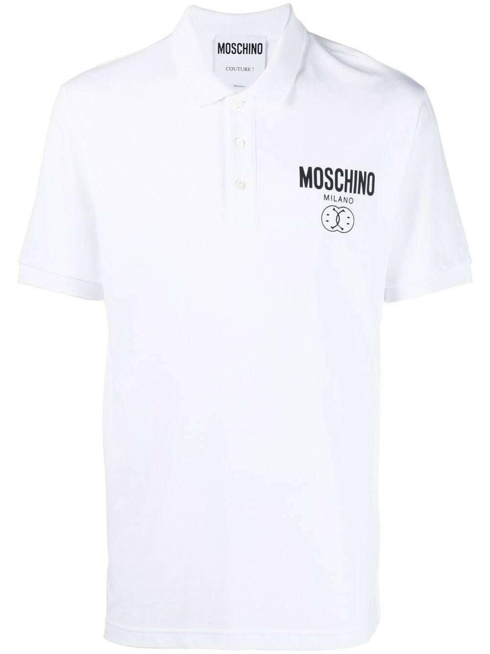 MOSCHINO - Polo With Logo Moschino