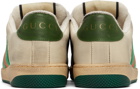 Gucci Beige Screener GG Sneakers