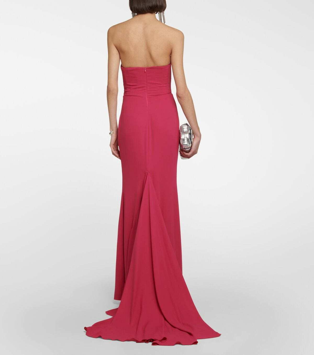 Giuseppe di Morabito Strapless crêpe gown