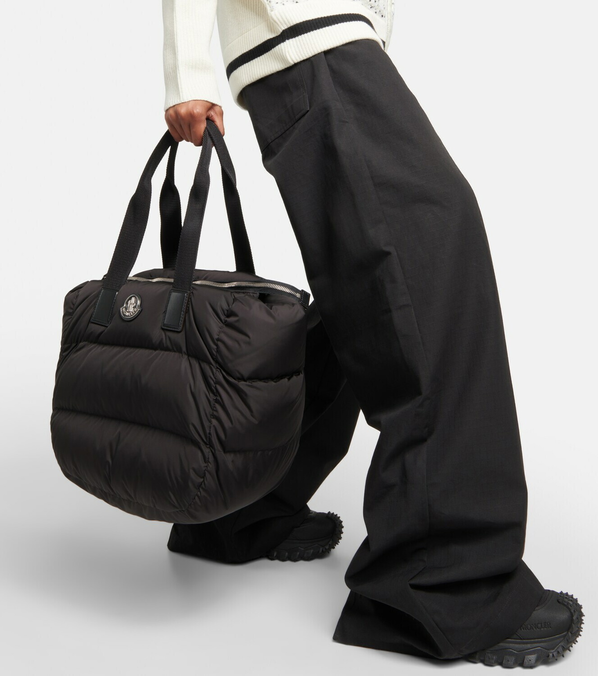 関税送料無料【MONCLER】`Caradoc` Tote Bag MONCLER - Micro Caradoc tote bag | Leam Roma - Luxury