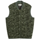 END. x Universal Works Men's Snug Gilet in Olive