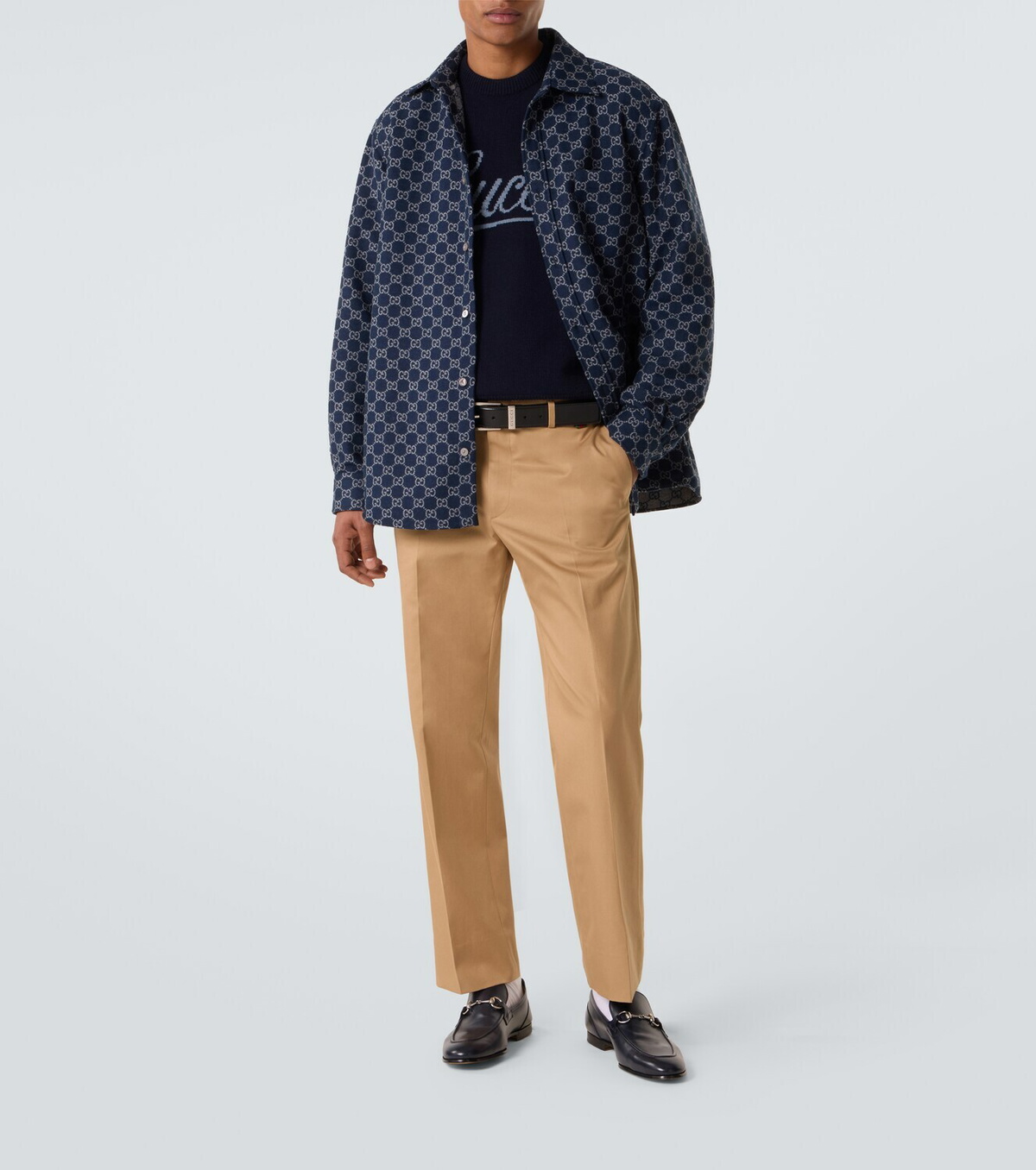 Gucci Logo wool sweater