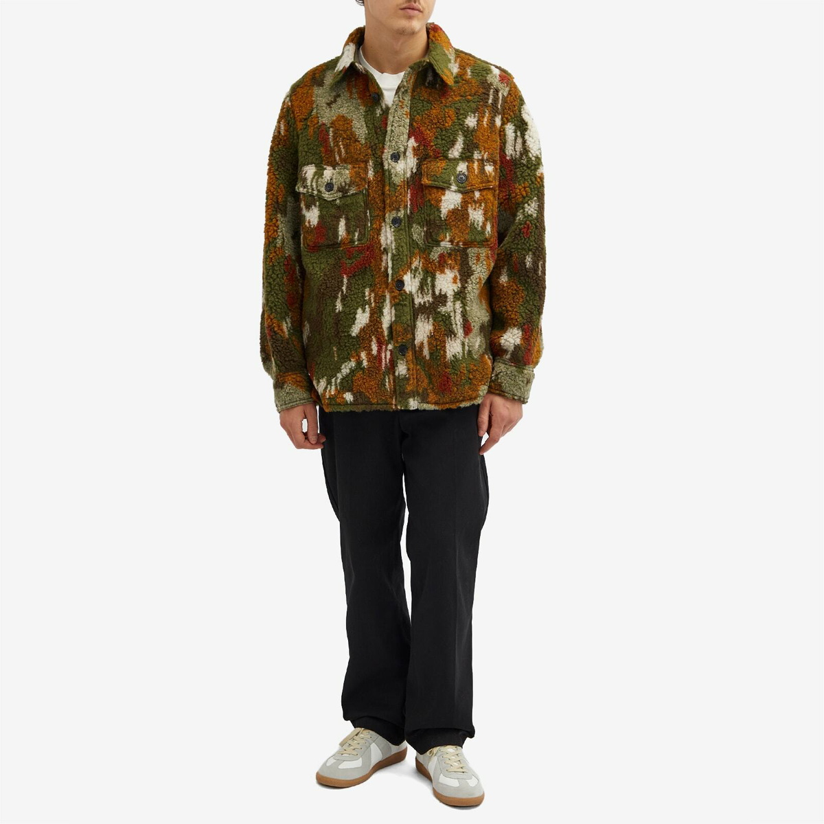 Isabel Marant Men's Shirt Kervon Multicolor