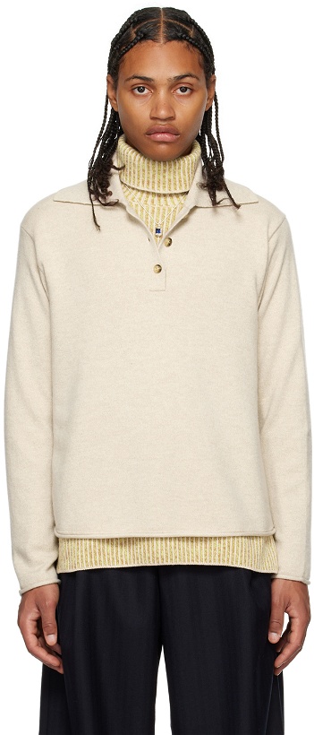 Photo: Guest in Residence Beige Everyday Polo