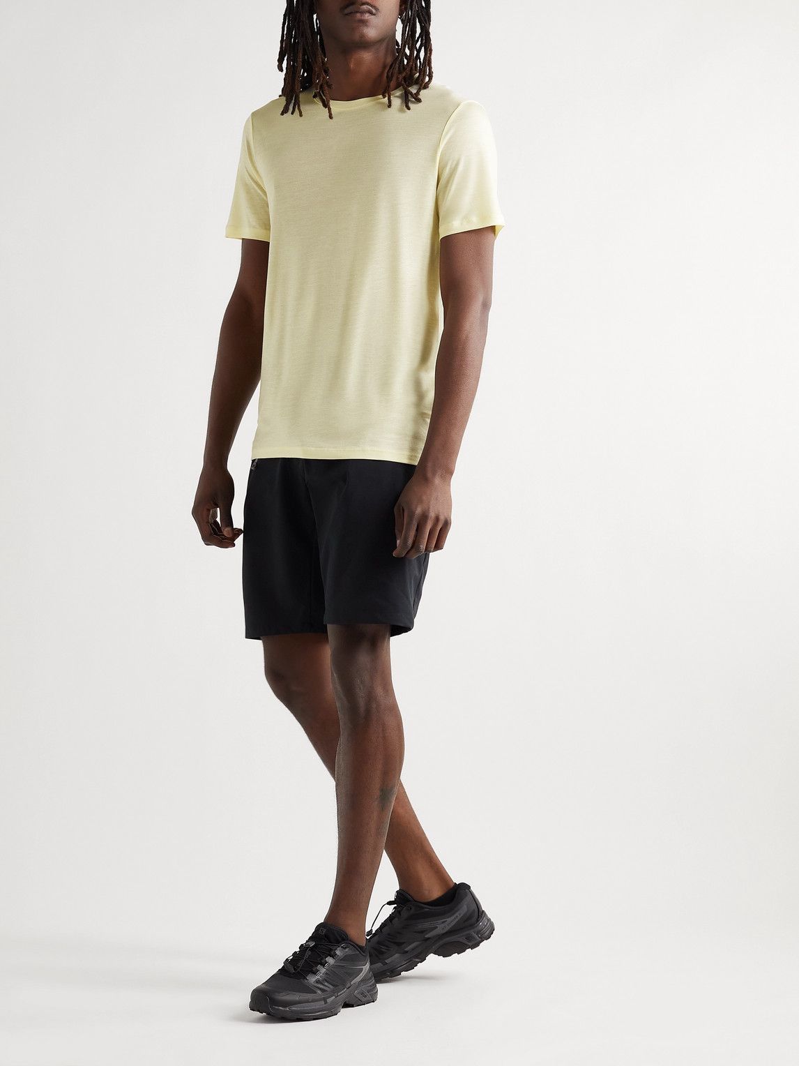 Houdini - Tree Woodland Jersey T-Shirt - Yellow Houdini