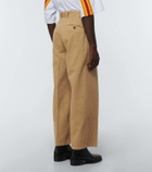 Incotex x Facetasm Printed wide-leg cotton pants