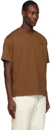 adidas x Humanrace by Pharrell Williams Brown Humanrace Basics T-Shirt