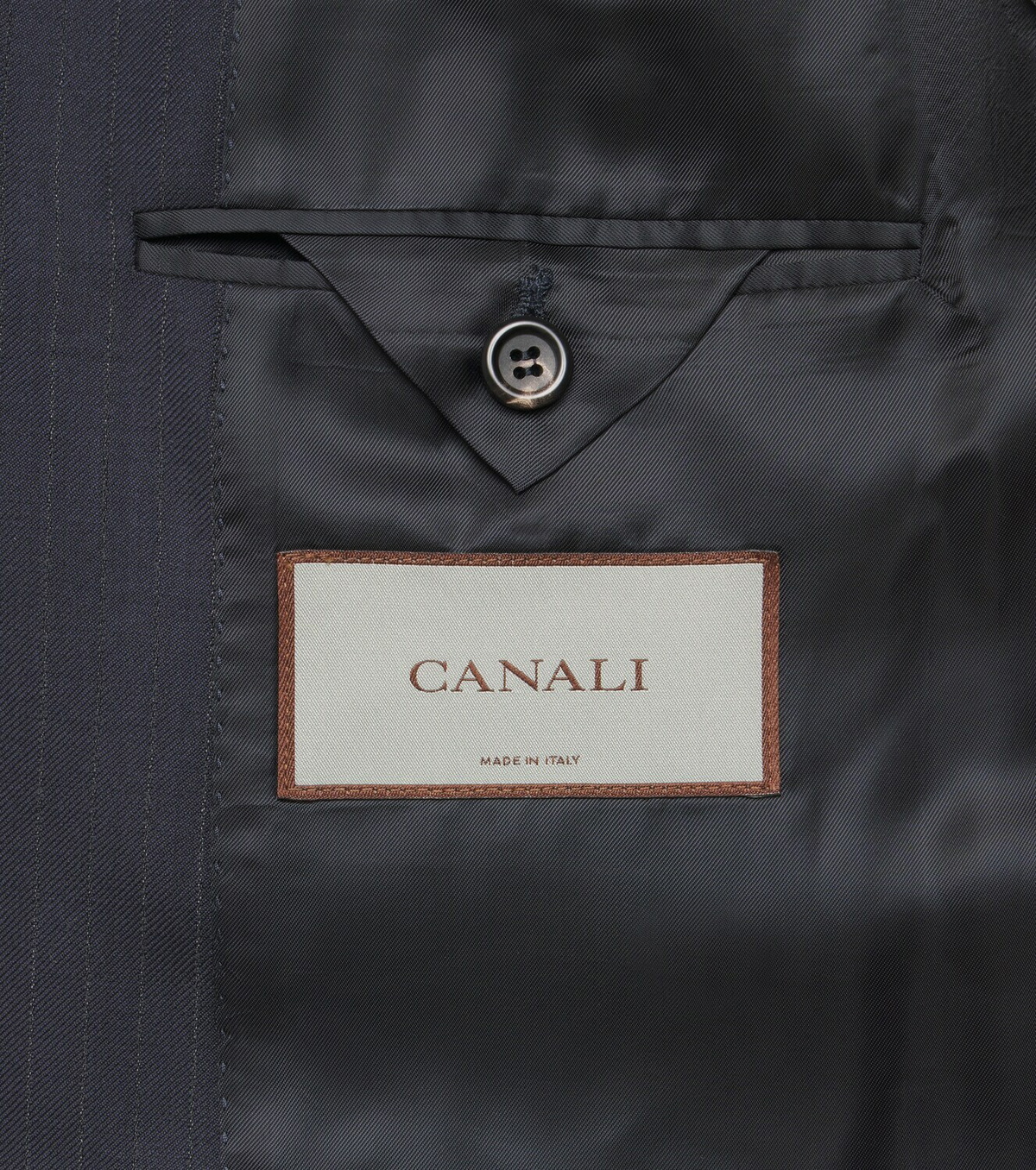 Canali Pinstripe wool suit