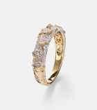 Marina B Ondine 18kt gold ring with diamonds