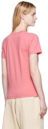 COMME des GARÇONS PLAY Pink Heart Patch T-Shirt