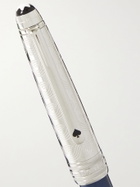 MONTBLANC - Meisterstück Around the World in 80 Days Doué Classique Resin and Platinum-Plated Rollerball Pen