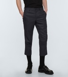 Comme des Garcons Homme Deux - Striped straight-fit wool pants