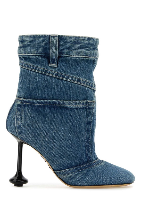 Photo: Loewe Denim Toy Panta Ankle Boots