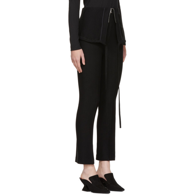 Wendelborn Black Parachute Trousers