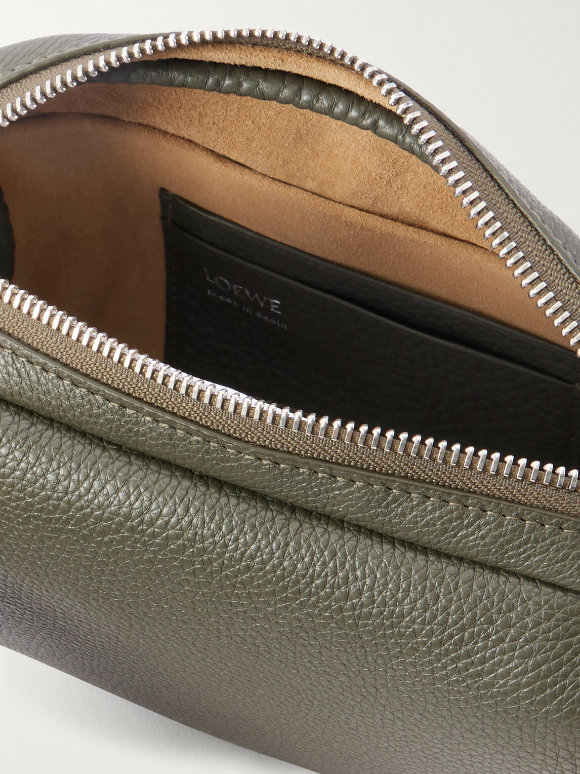 LOEWE - Pebble Full-Grain Leather Messenger Bag