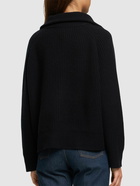 NILI LOTAN - Garza Half Zip Cashmere Sweater