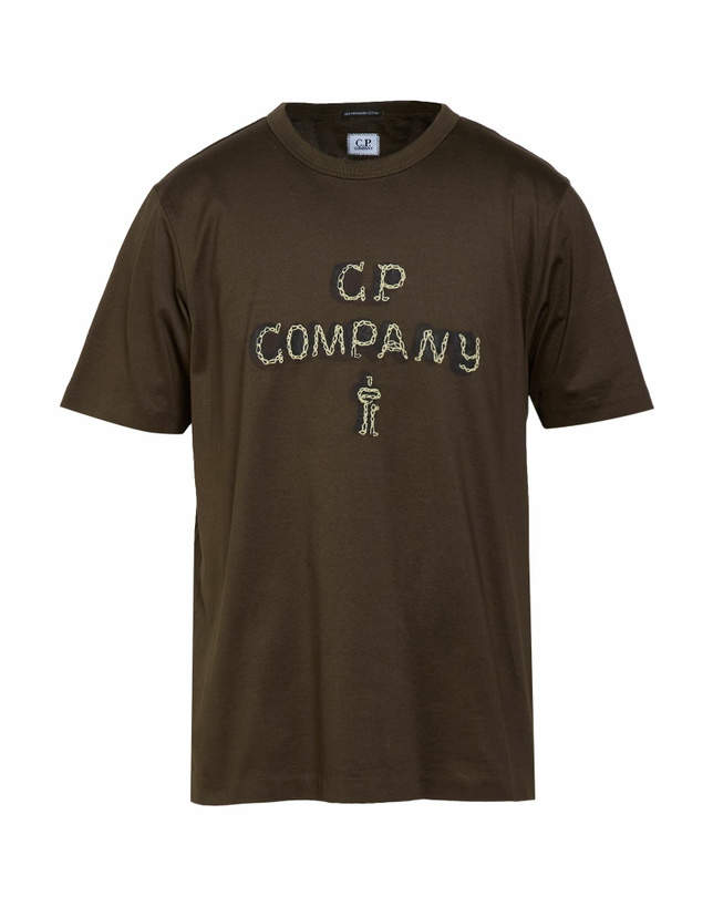 Photo: C. p. Company Mens T-shirt Dark in Brown