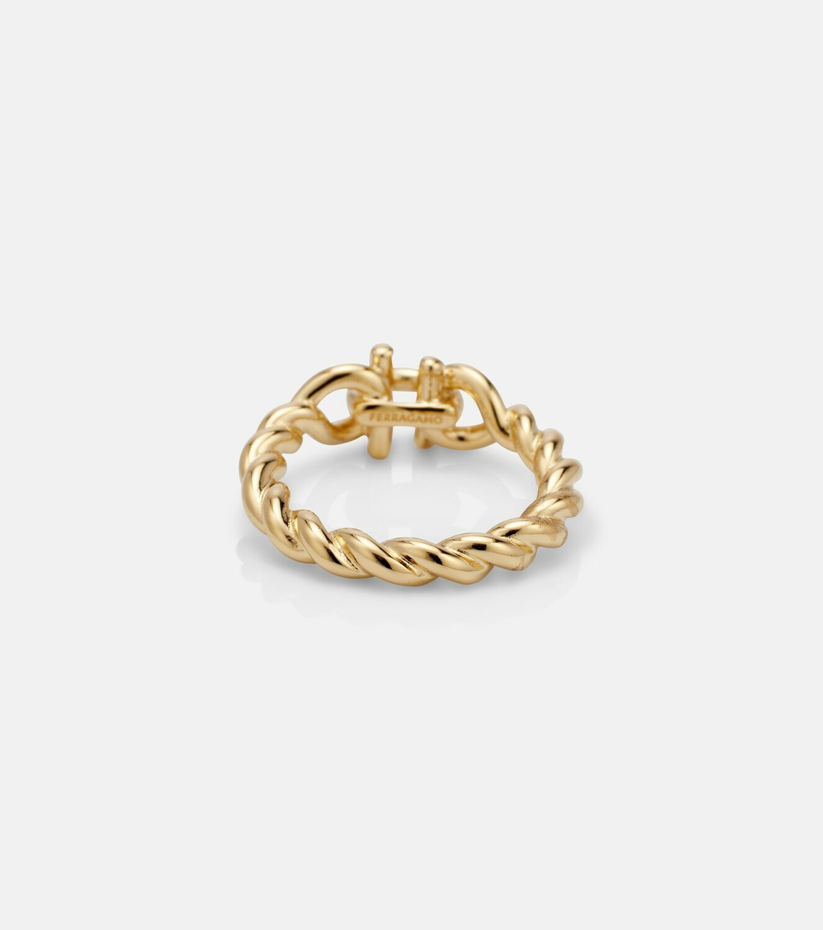 Ferragamo Gold-plated ring