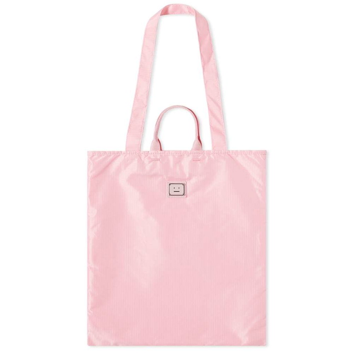 Photo: Acne Studios Awen Plaque Face Tote Bag